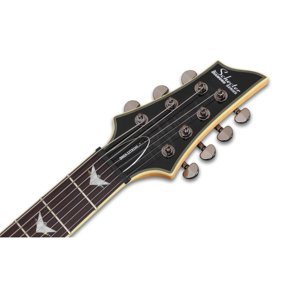 Schecter Omen Extreme-7 See-Thru Black (STBLK)