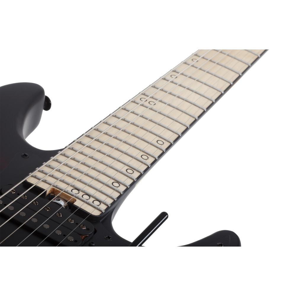 Schecter Miles Dimitri Baker-7 FR Crimson Red Burst Satin