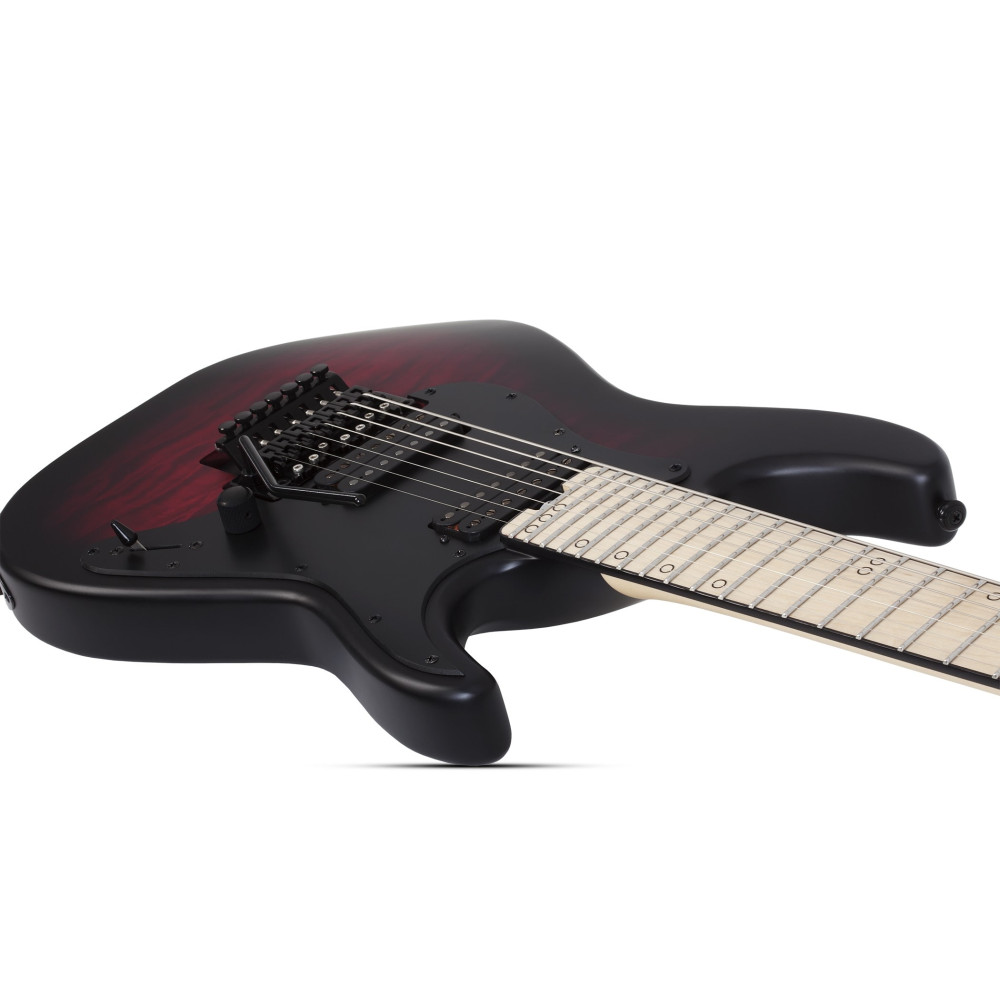 Schecter Miles Dimitri Baker-7 FR Crimson Red Burst Satin
