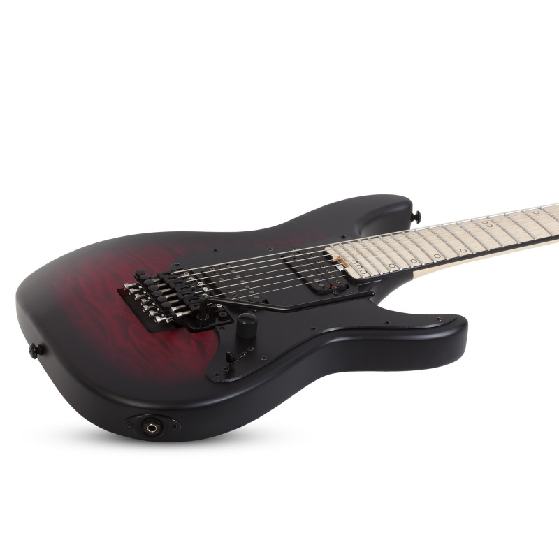 Schecter Miles Dimitri Baker-7 FR Crimson Red Burst Satin