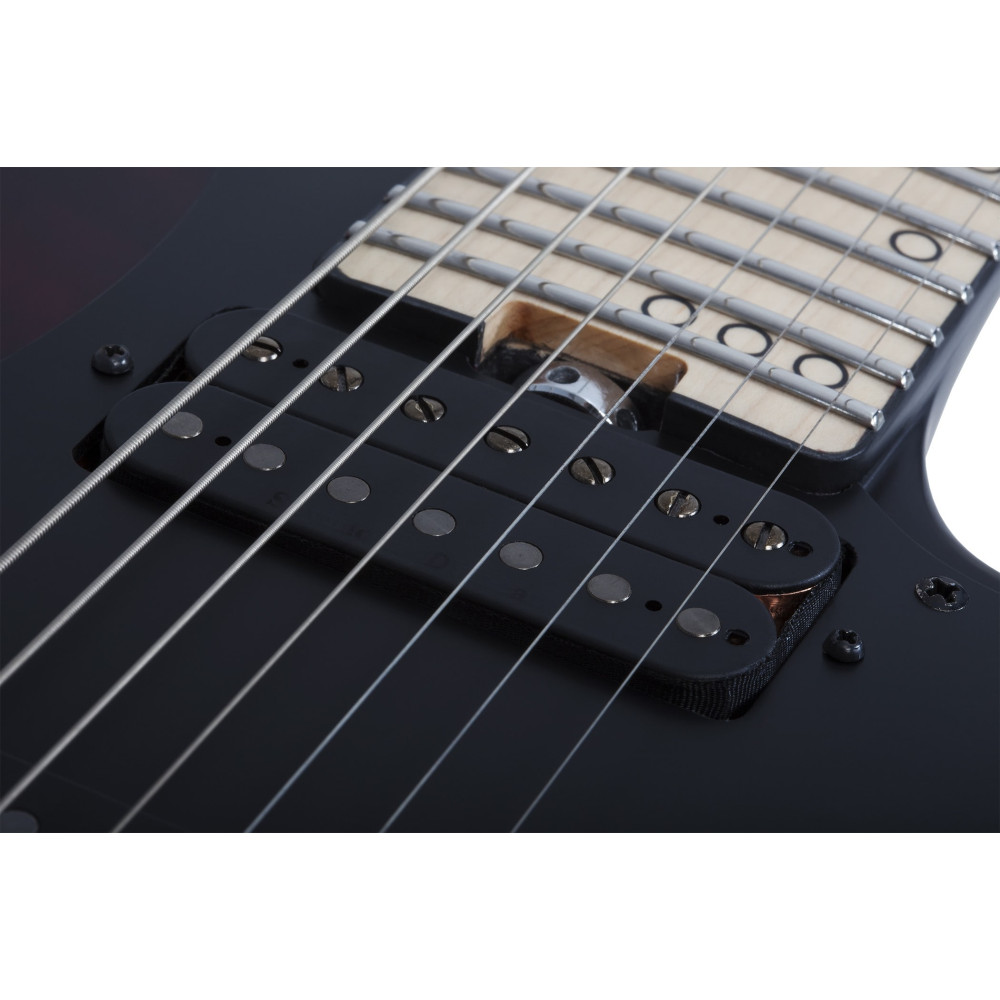 Schecter Miles Dimitri Baker-7 FR Crimson Red Burst Satin