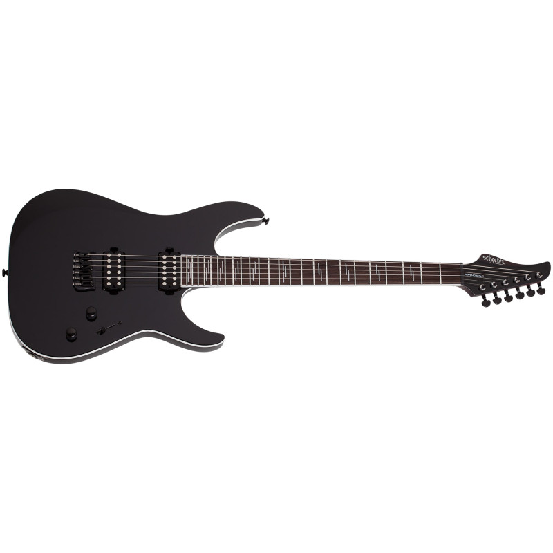 Schecter Reaper-6 Custom Gloss Black