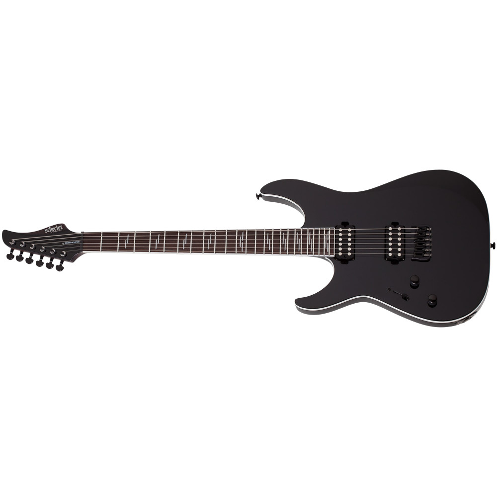 Schecter Reaper-6 Custom LH Gloss Black