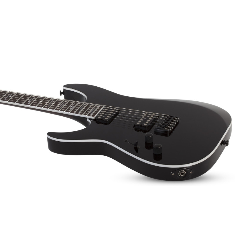 Schecter Reaper-6 Custom LH Gloss Black