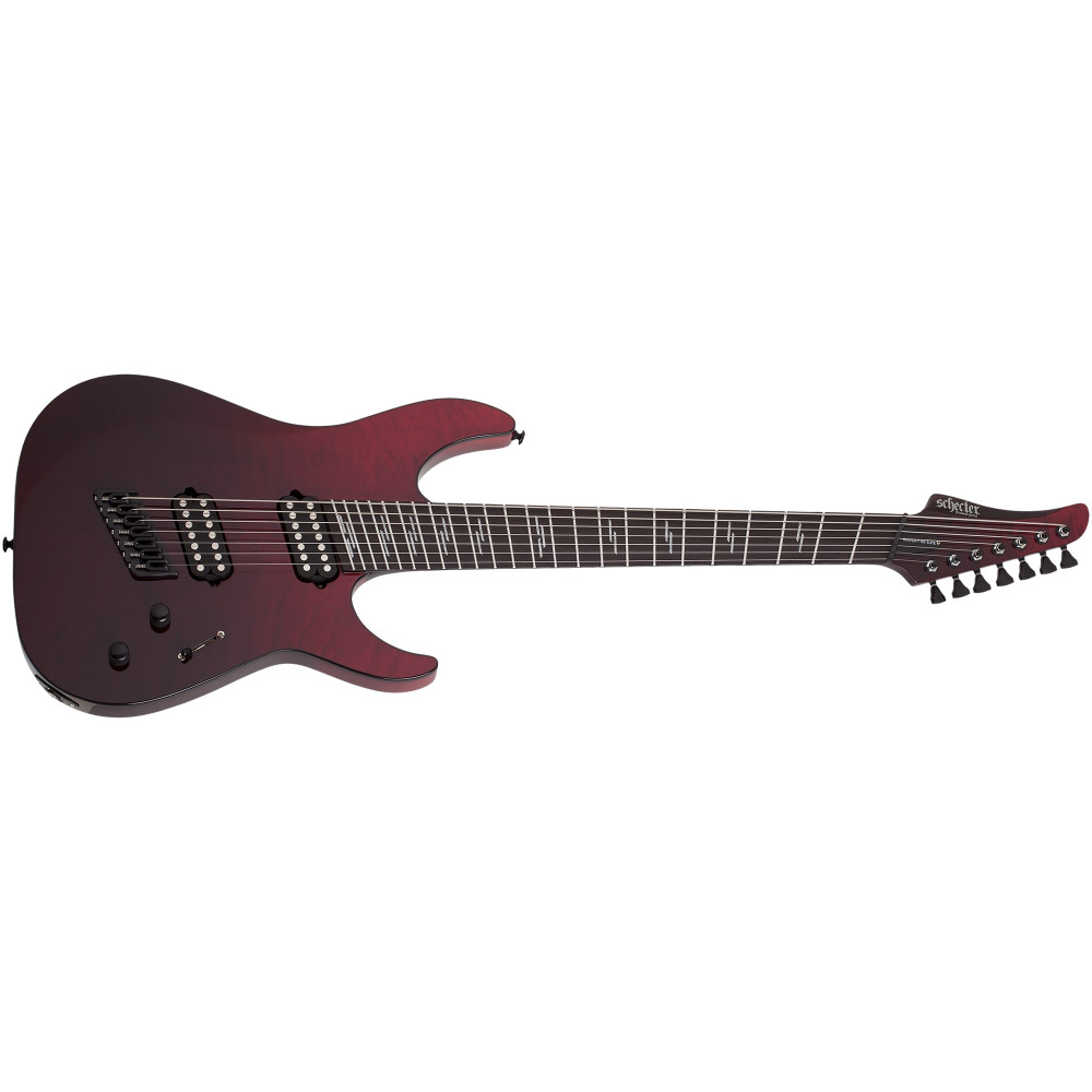 Schecter Reaper-7 Elite Multiscale Blood Burst