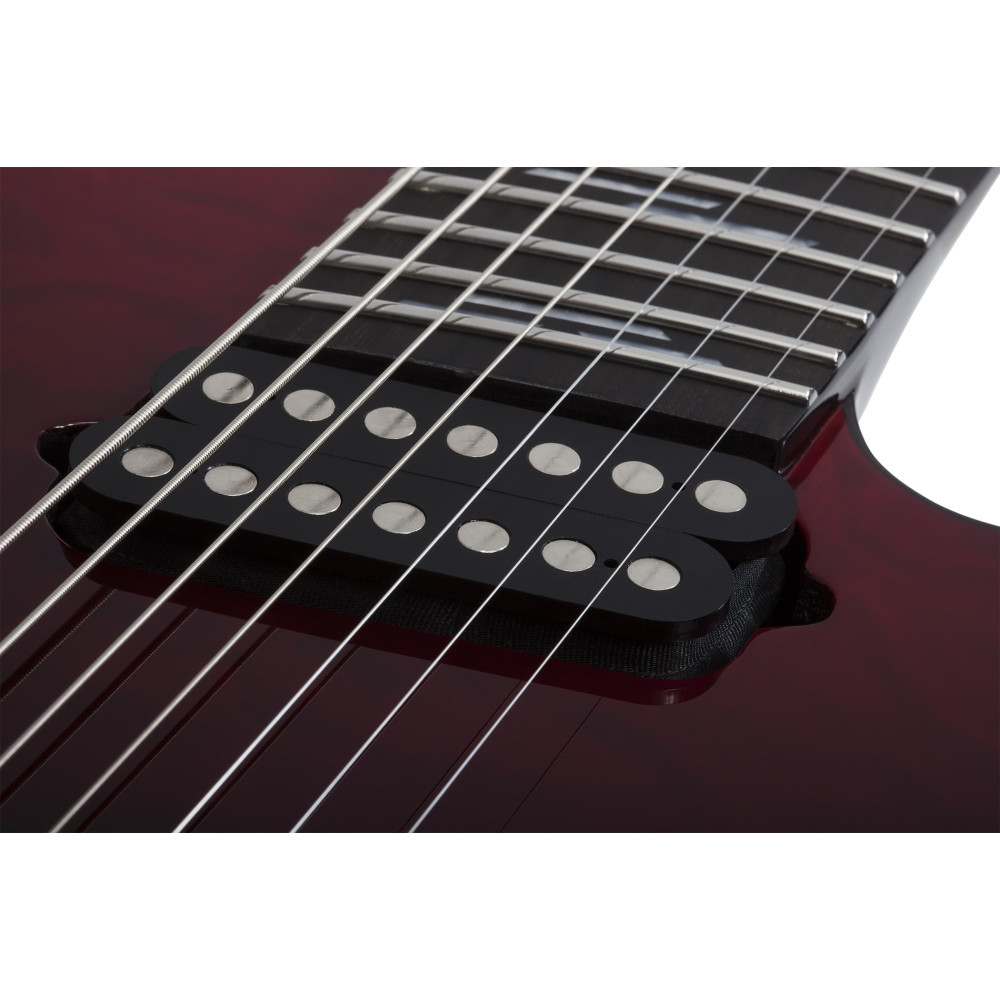 Schecter Reaper-7 Elite Multiscale LH Blood Burst