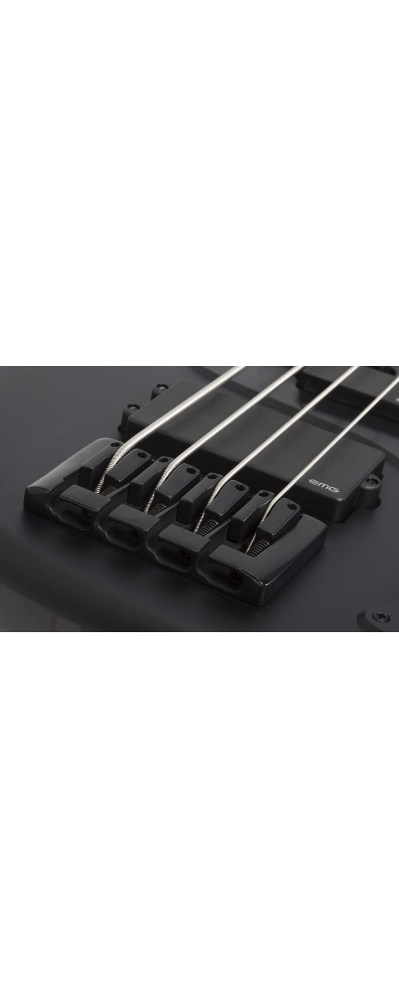 Schecter Stiletto-4 Stealth Pro EX Satin Black
