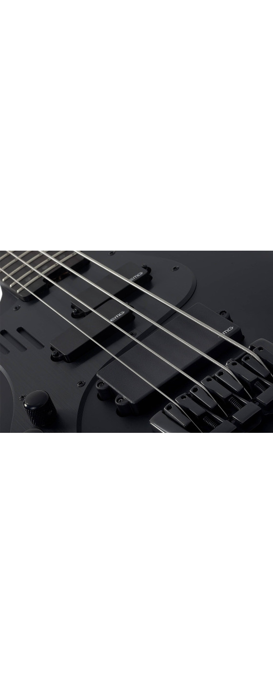 Schecter Stiletto-4 Stealth Pro LH Satin Black