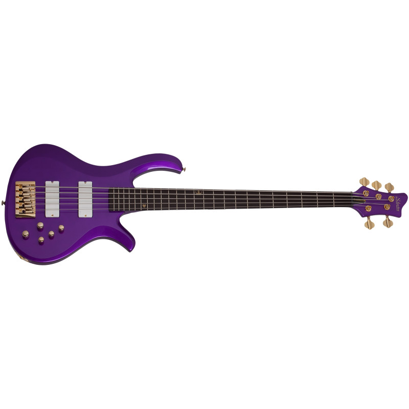 Schecter FreeZesicle Riot-5 Freeze Purple