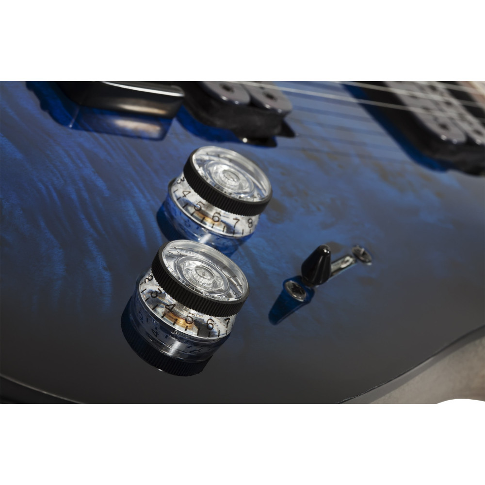 Schecter Omen Elite-6 See Thru Blue Burst