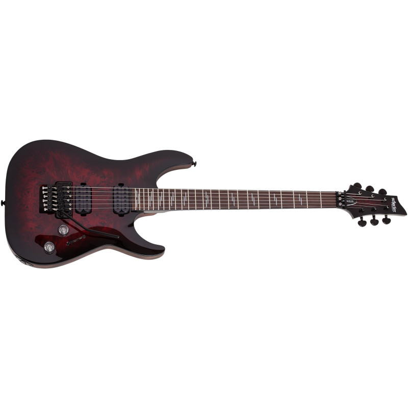 Schecter Omen Elite-6 FR Black Cherry Burst