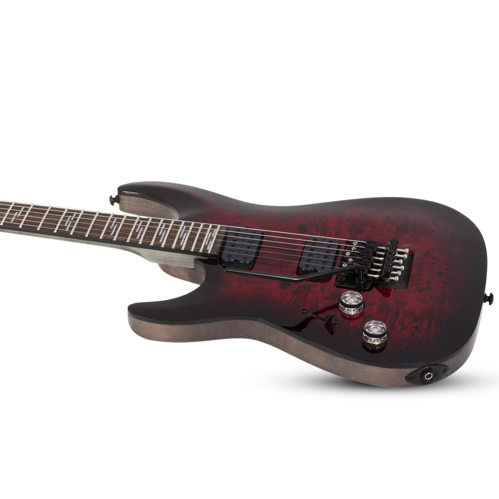 Schecter Omen Elite-6 FR LH Black Cherry Burst