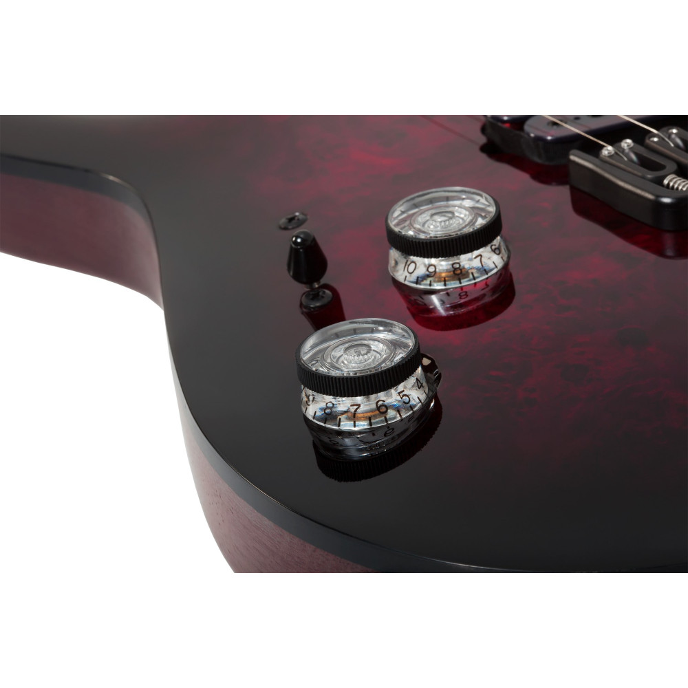 Schecter Omen Elite-7 Multiscale LH Black Cherry Burst