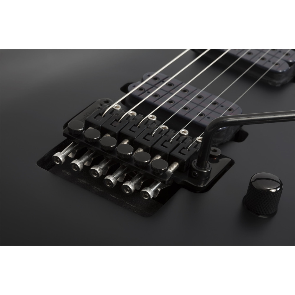 Schecter Damien-6 FR Satin Black