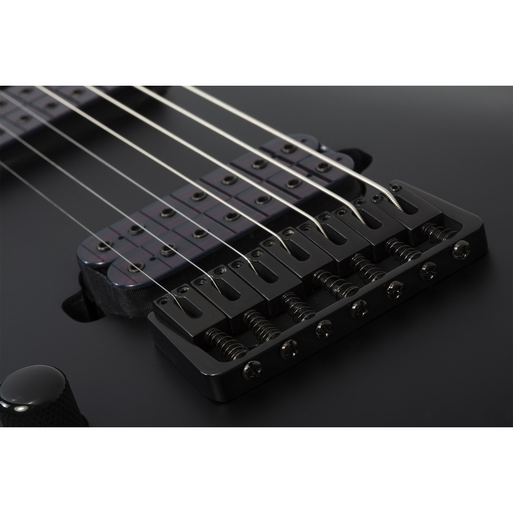 Schecter Damien-7 LH Satin Black