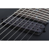 Schecter Damien-8 Multiscale Satin Black