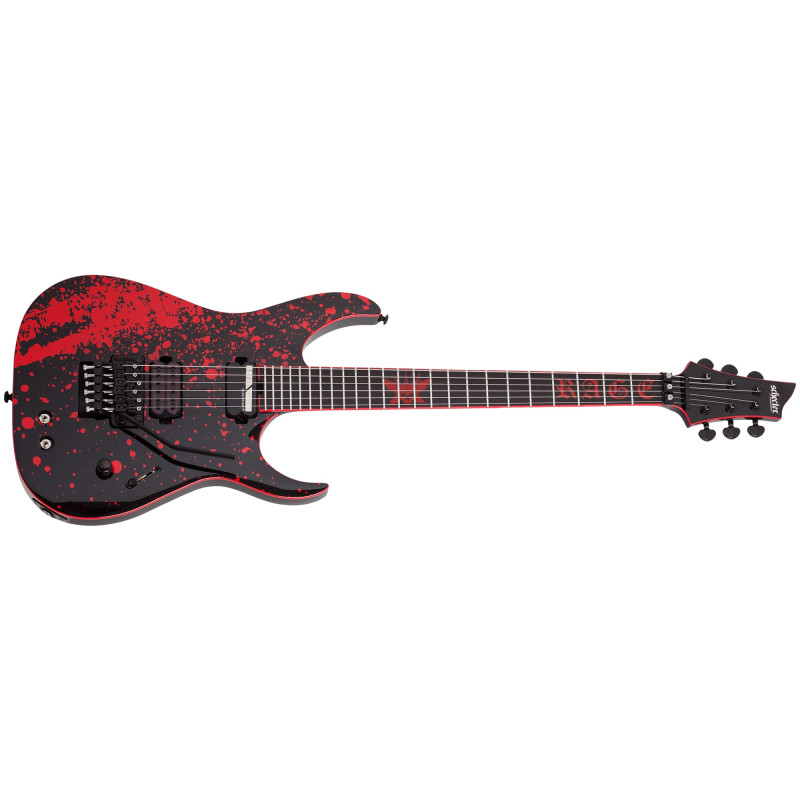 Schecter Sullivan King Banshee-6 FR-S Obsidian Blood