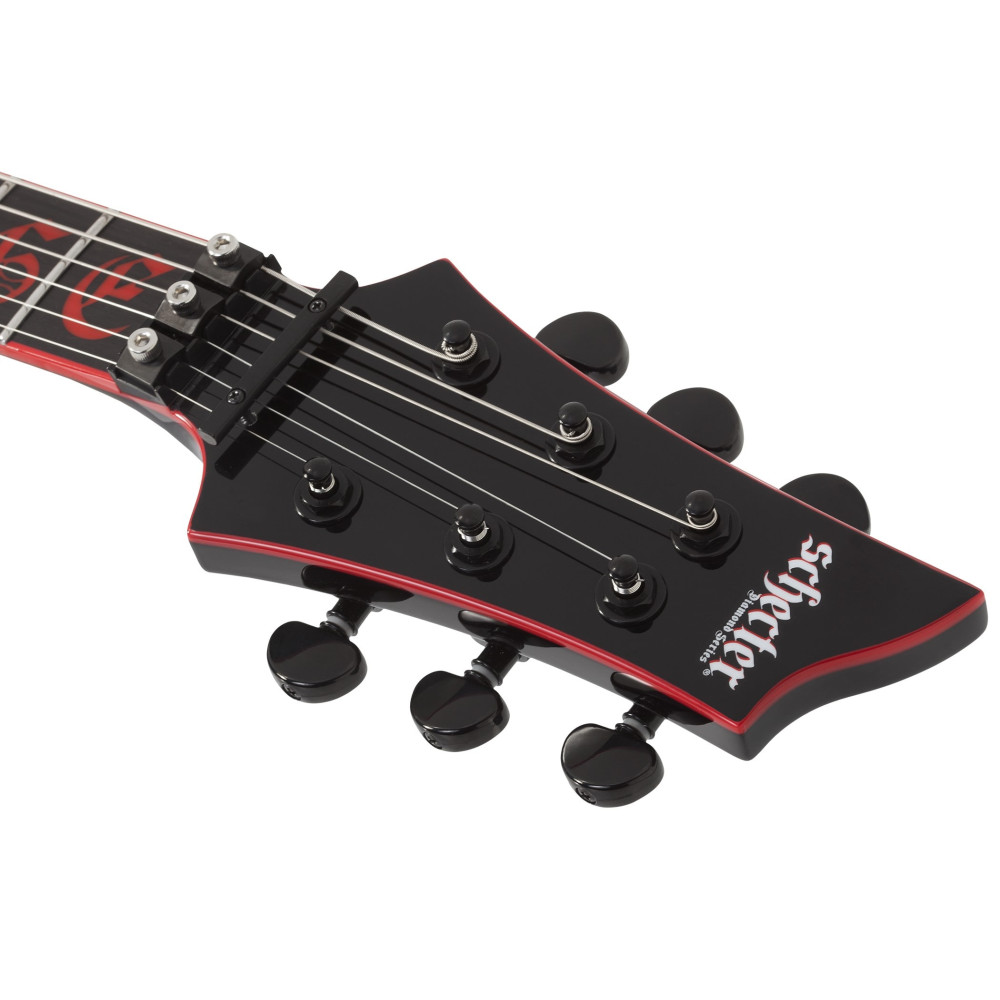 Schecter Sullivan King Banshee-6 FR-S Obsidian Blood