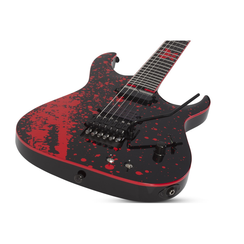 Schecter Sullivan King Banshee-6 FR-S Obsidian Blood