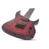 Schecter Sunset-7 Extreme Scarlet Burst