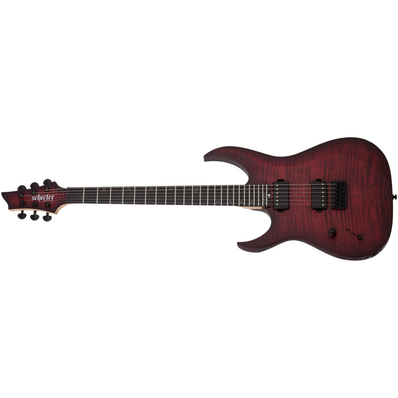 Schecter Sunset-6 Extreme LH Scarlet Burst