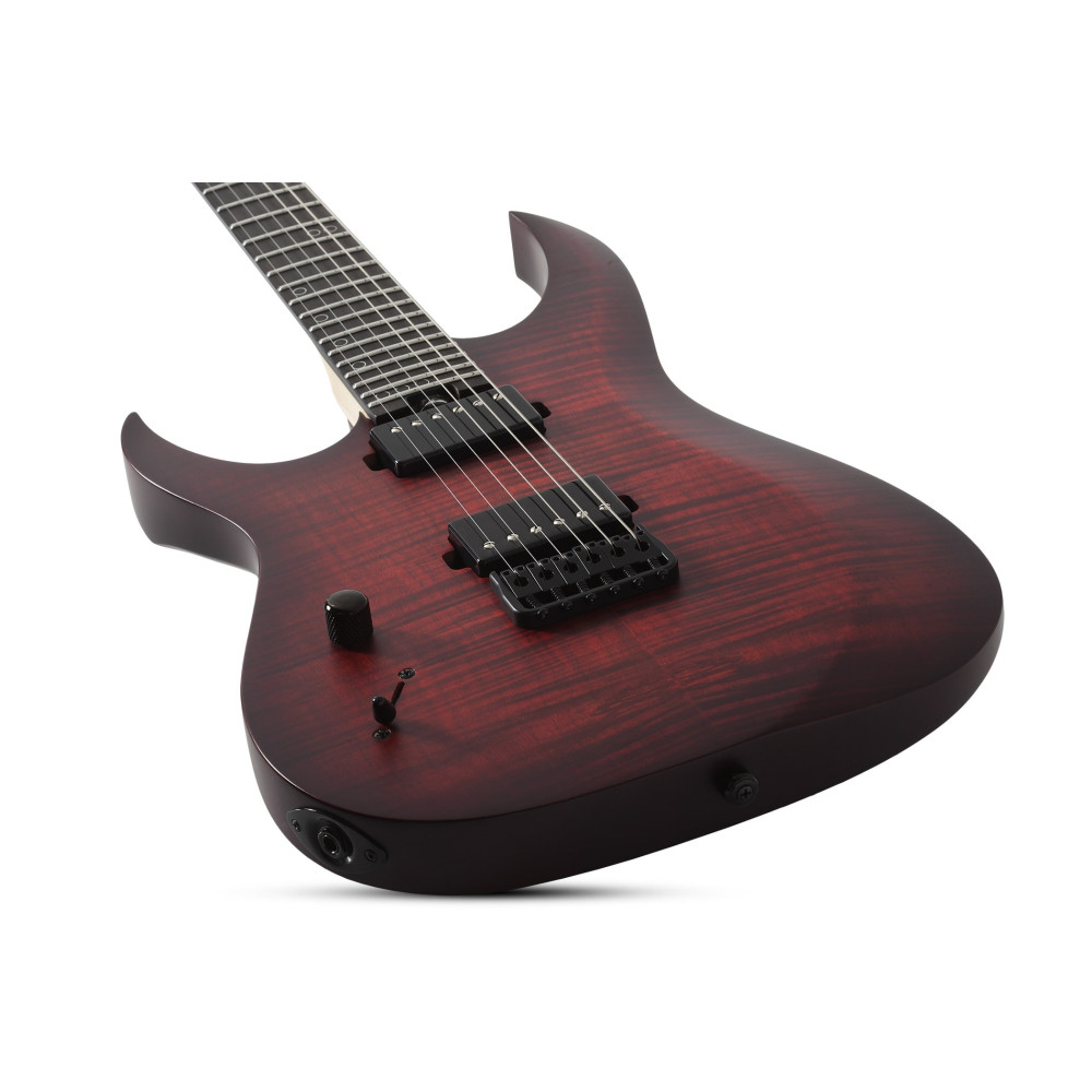 Schecter Sunset-6 Extreme LH Scarlet Burst