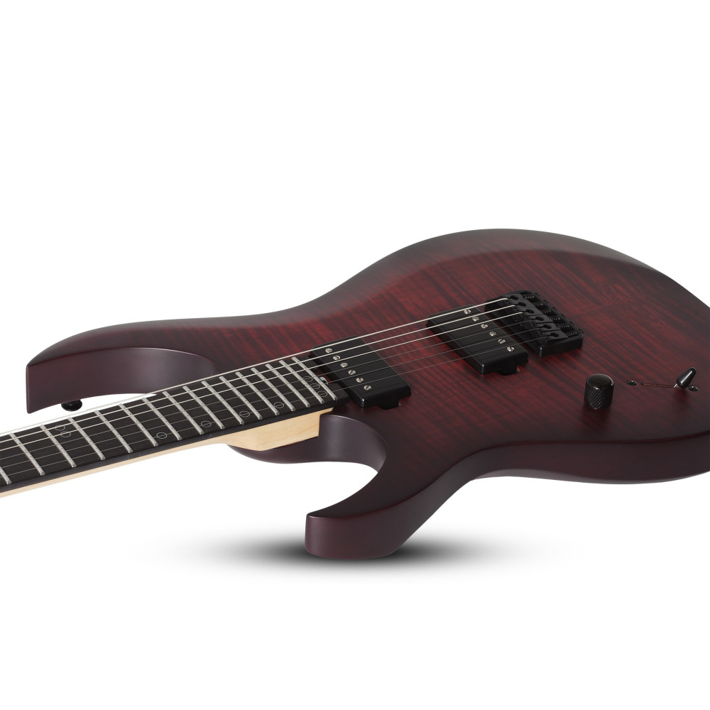 Schecter Sunset-6 Extreme LH Scarlet Burst