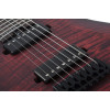 Schecter Sunset-7 Extreme LH Scarlet Burst