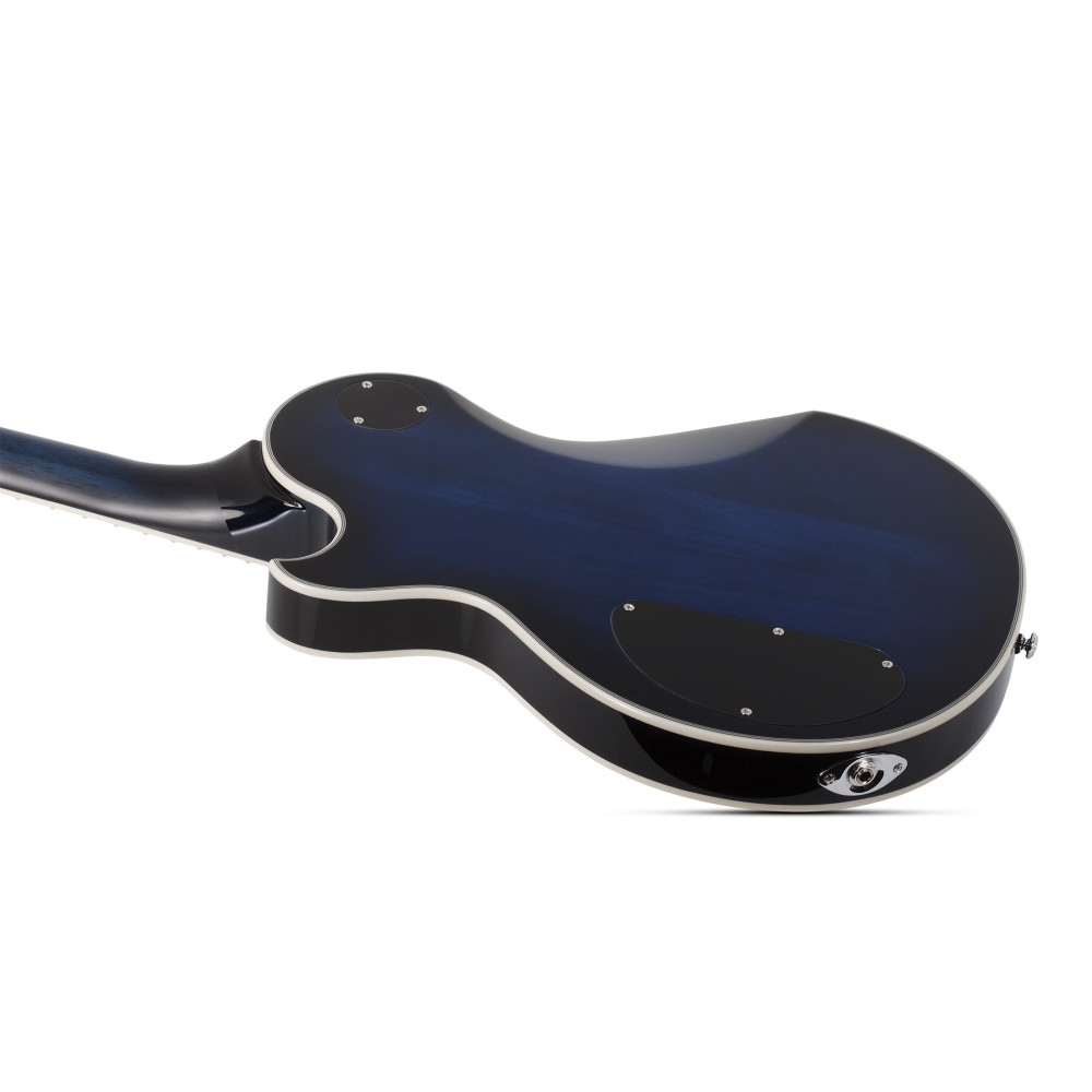 Schecter Solo-II Supreme LH See-Thru Blue Burst