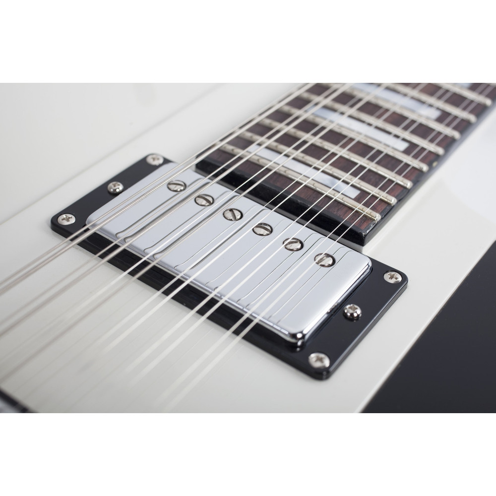 Schecter Robert Smith UltraCure XII Vintage White