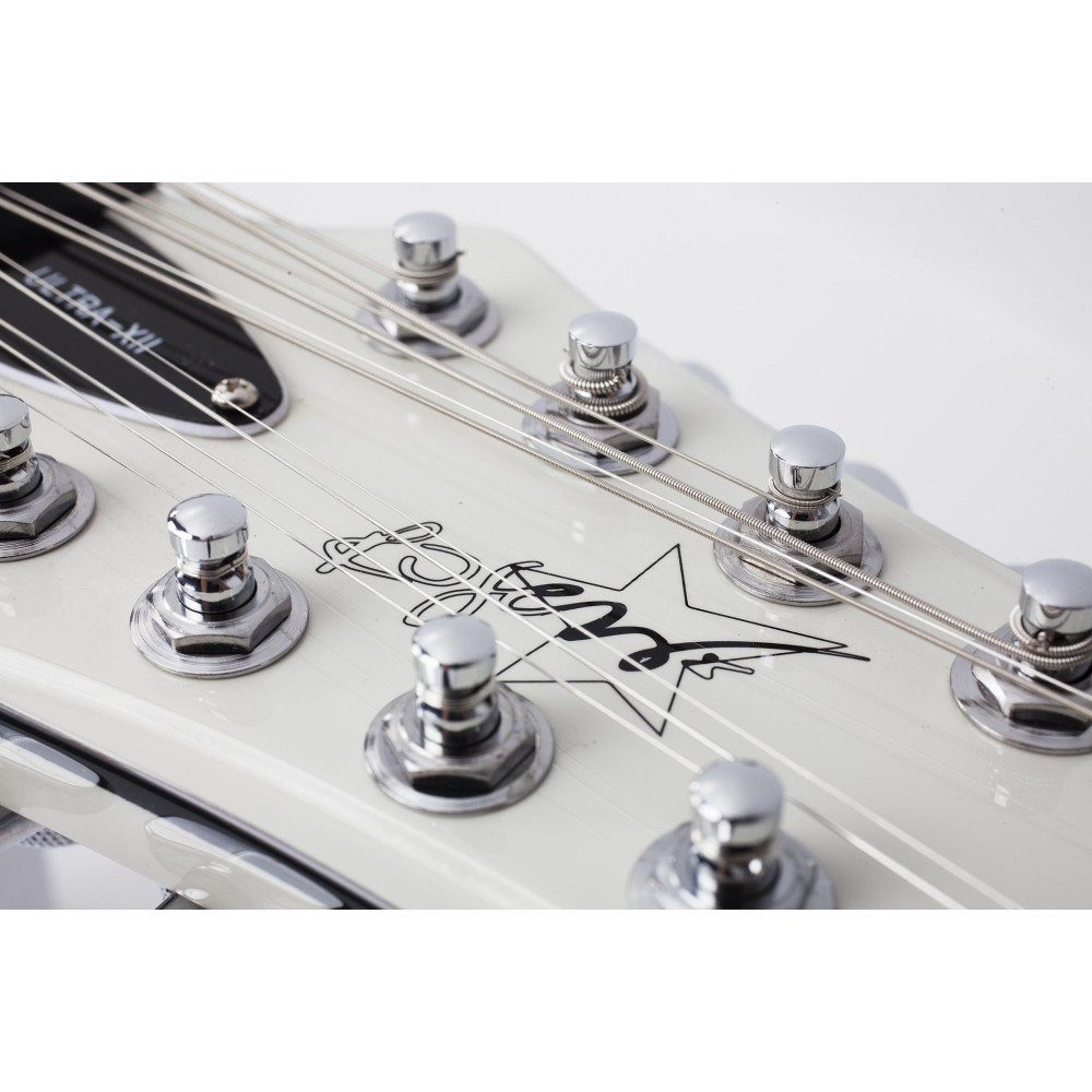 Schecter Robert Smith UltraCure XII Vintage White