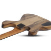 Schecter Model-T 4 Exotic Black Limba Natural Satin