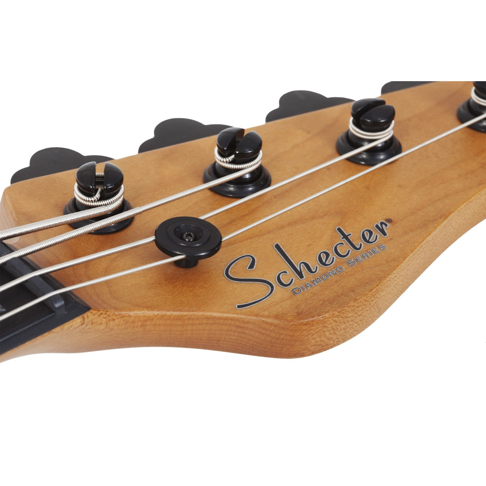 Schecter Model-T 4 Exotic Black Limba Natural Satin