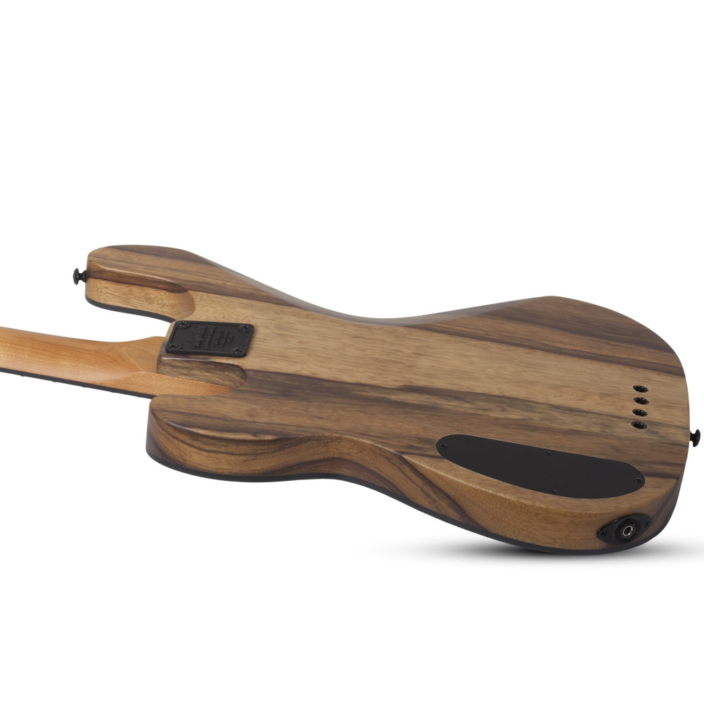 Schecter Model-T 4 Exotic Black Limba Natural Satin