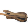 Schecter Model-T 4 Exotic Black Limba Natural Satin