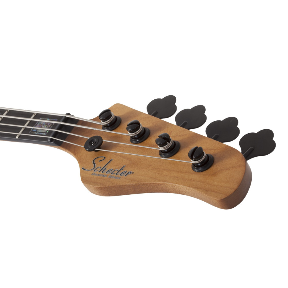 Schecter Model-T 4 Exotic Black Limba Natural Satin