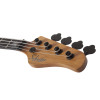 Schecter Model-T 4 Exotic Black Limba Natural Satin