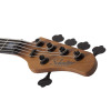 Schecter Model-T 5 Exotic Black Limba Natural Satin