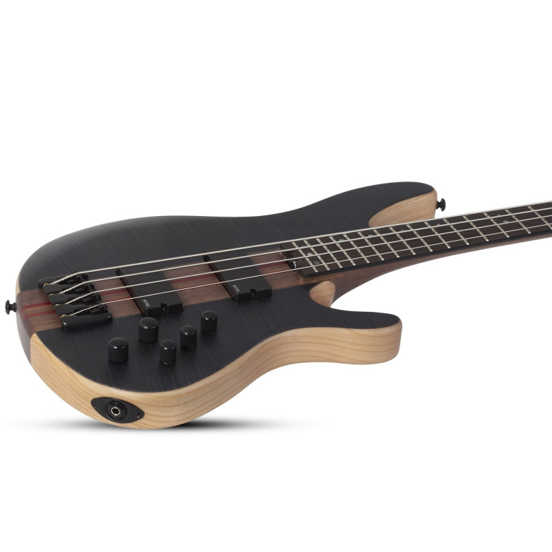 Schecter Charles Berthoud CB-4 See Thru Black Satin