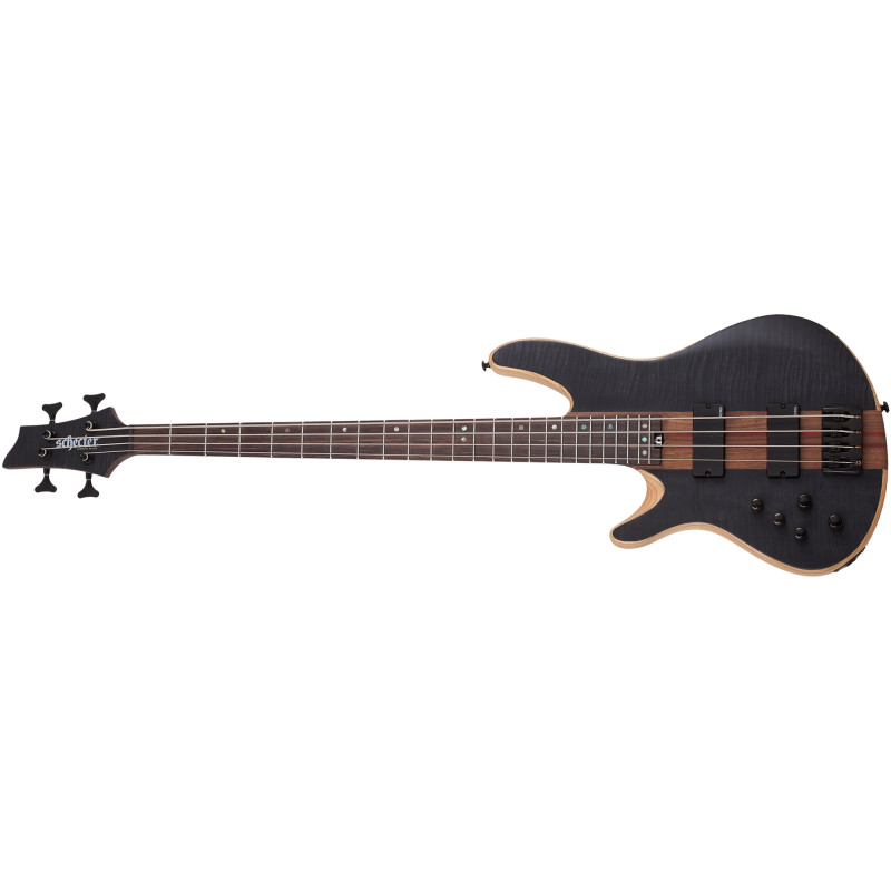 Schecter Charles Berthoud CB-4 LH See Thru Black Satin