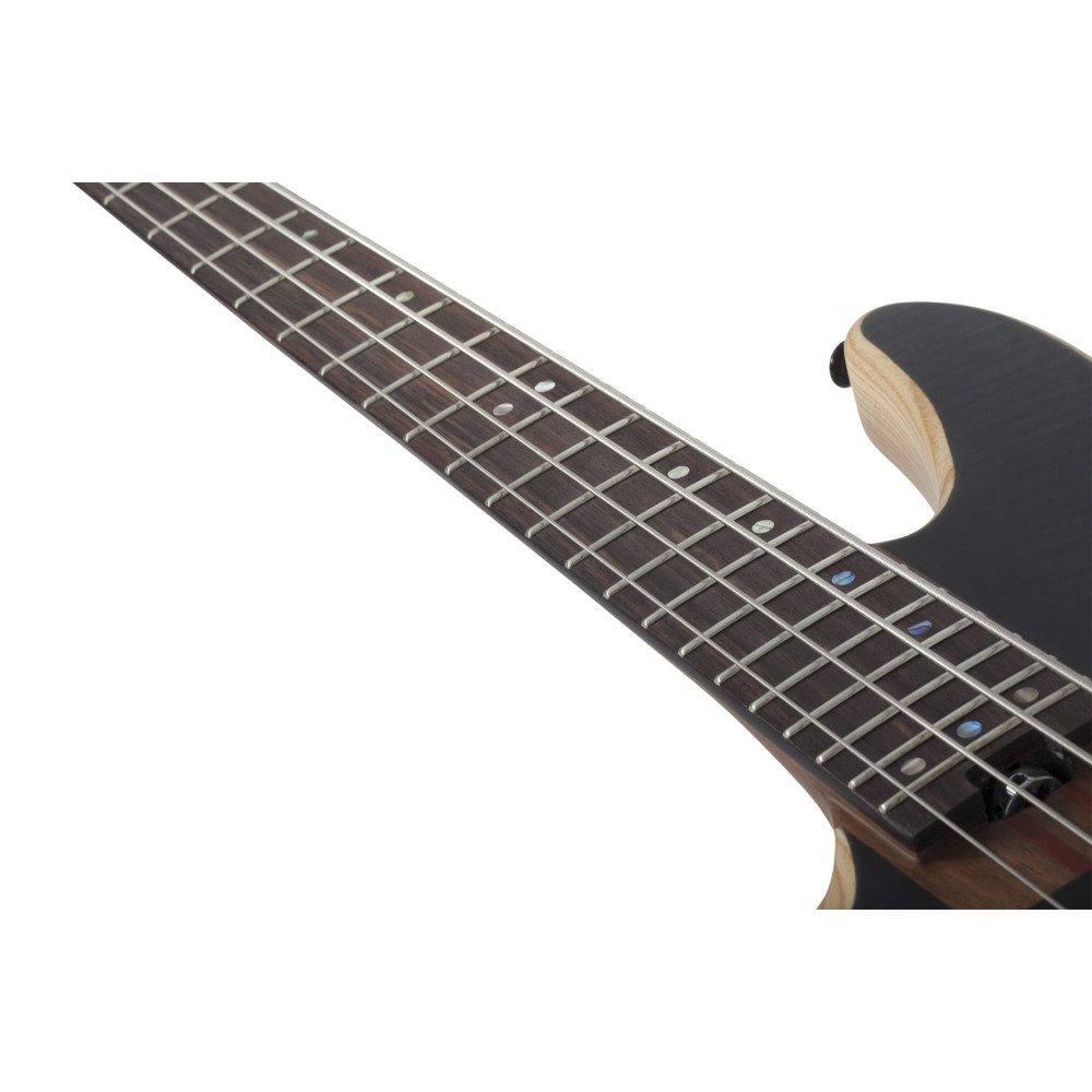 Schecter Charles Berthoud CB-4 LH See Thru Black Satin