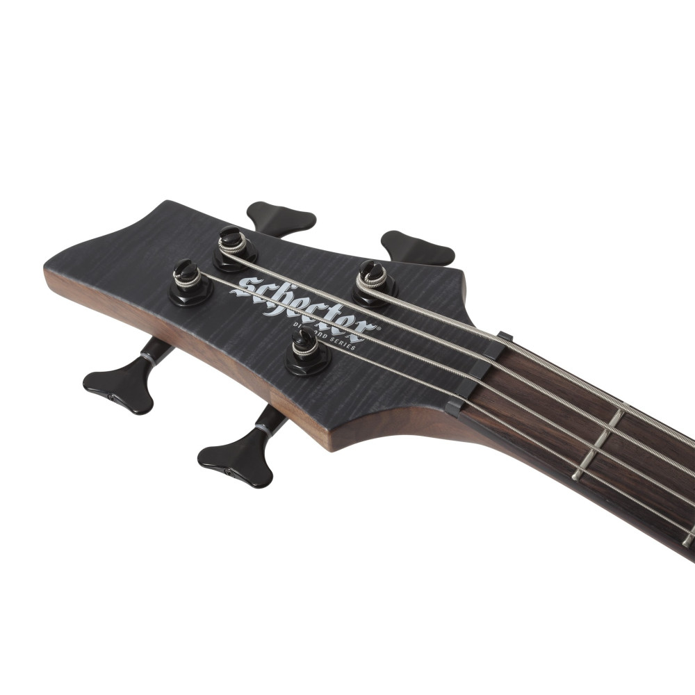 Schecter Charles Berthoud CB-4 LH See Thru Black Satin