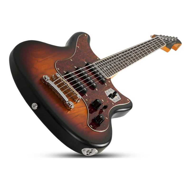 Schecter Hellcat-VI 3-Tone Sunburst Pearl (3TSBP)