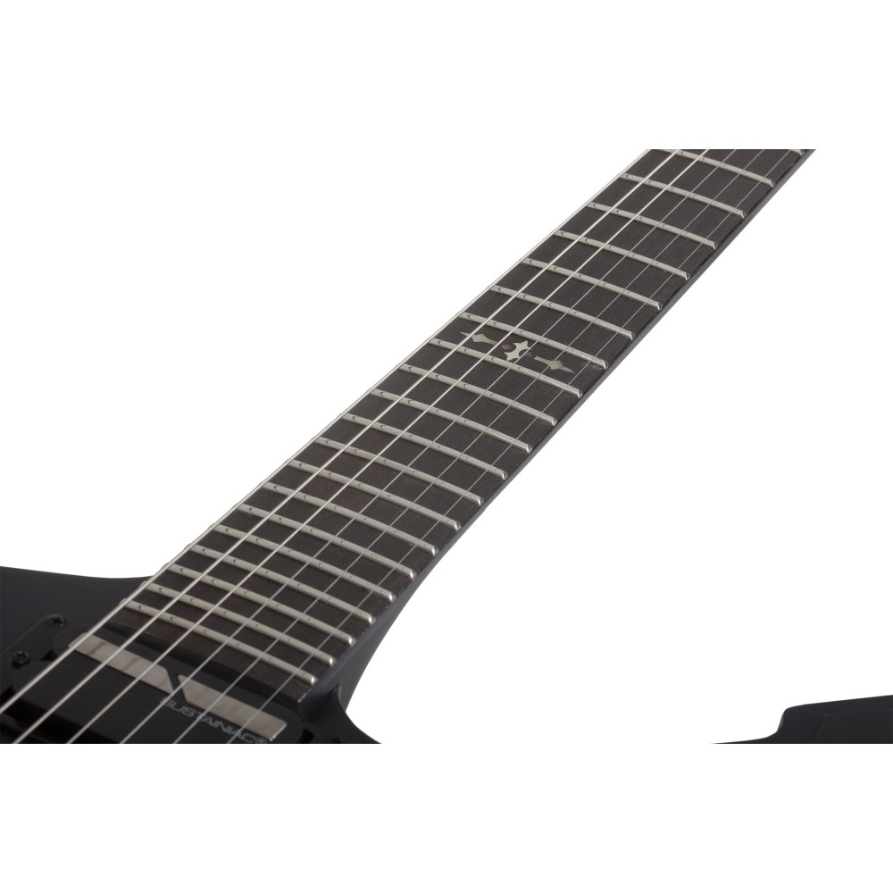 Schecter Jake Pitts E-1 FR S Satin Black Open Pore