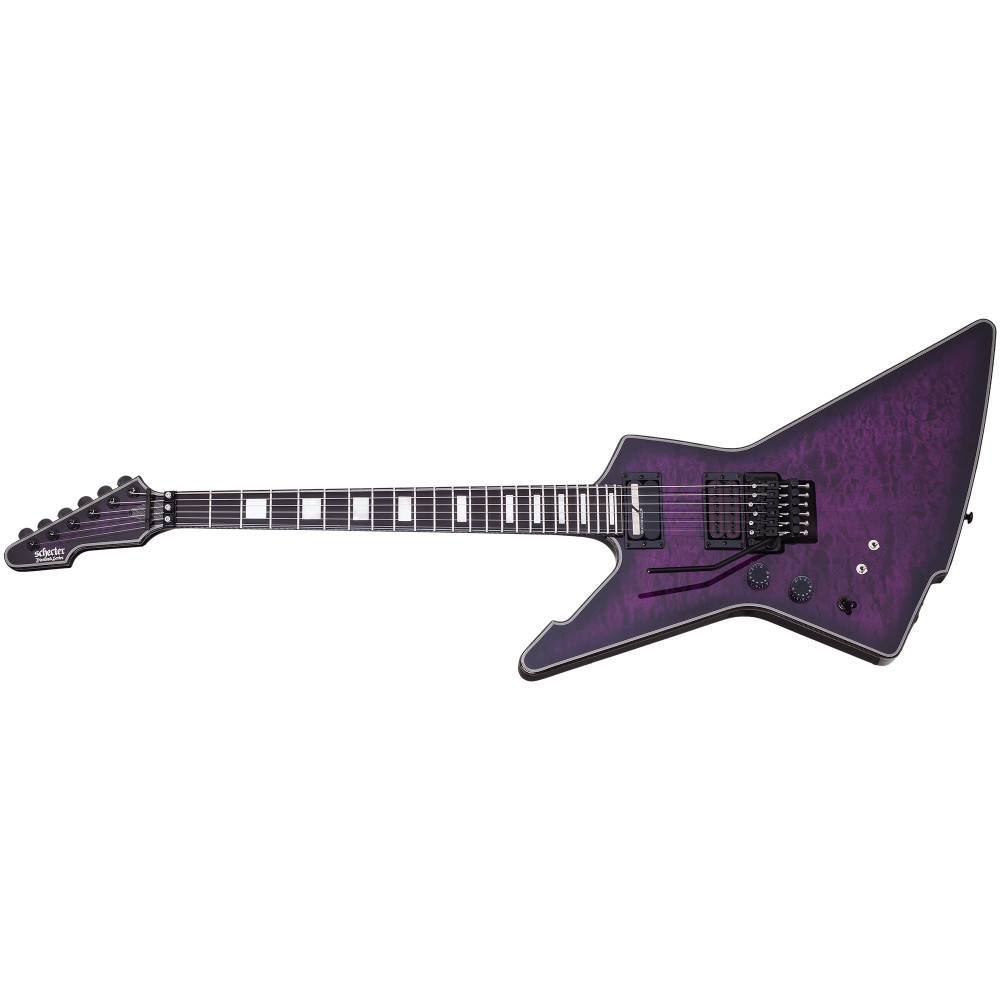 Schecter E-1 FR S LH Trans Purple Burst