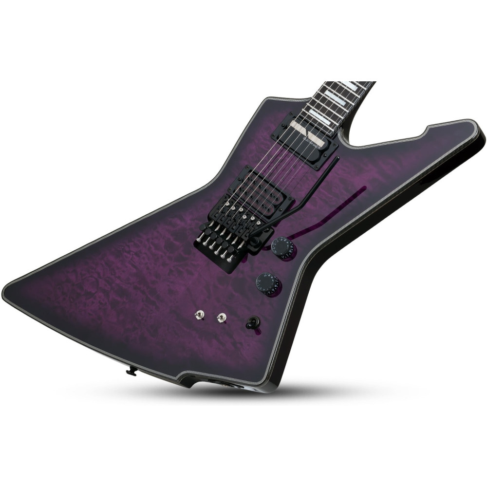 Schecter E-1 FR S LH Trans Purple Burst