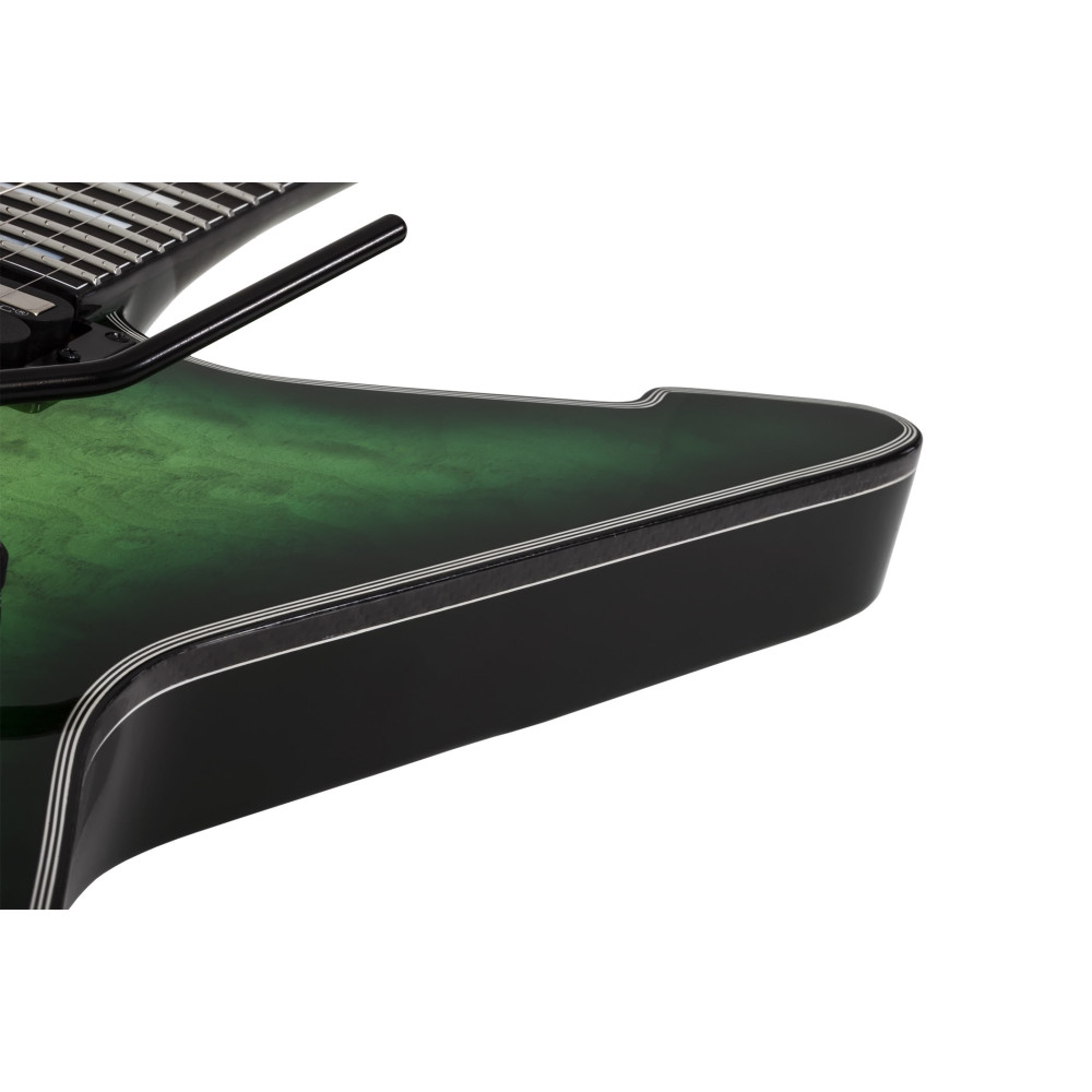 Schecter E-1 FR S Special Edition Green Burst
