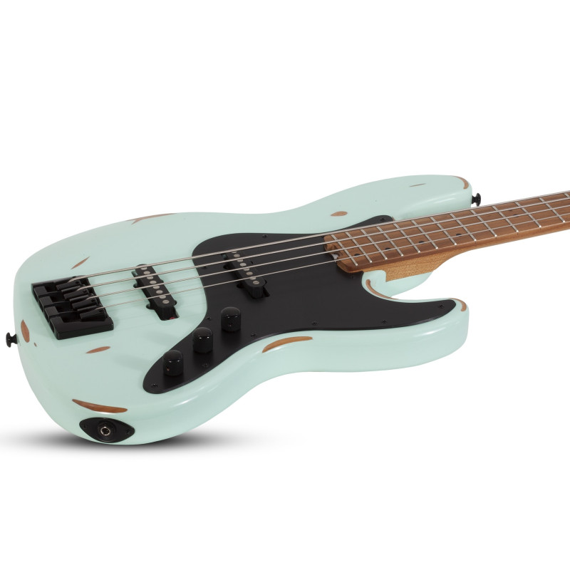 Schecter J-4 Sixx Worn Ivory