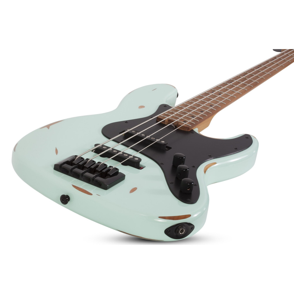Schecter J-4 Sixx Worn Ivory