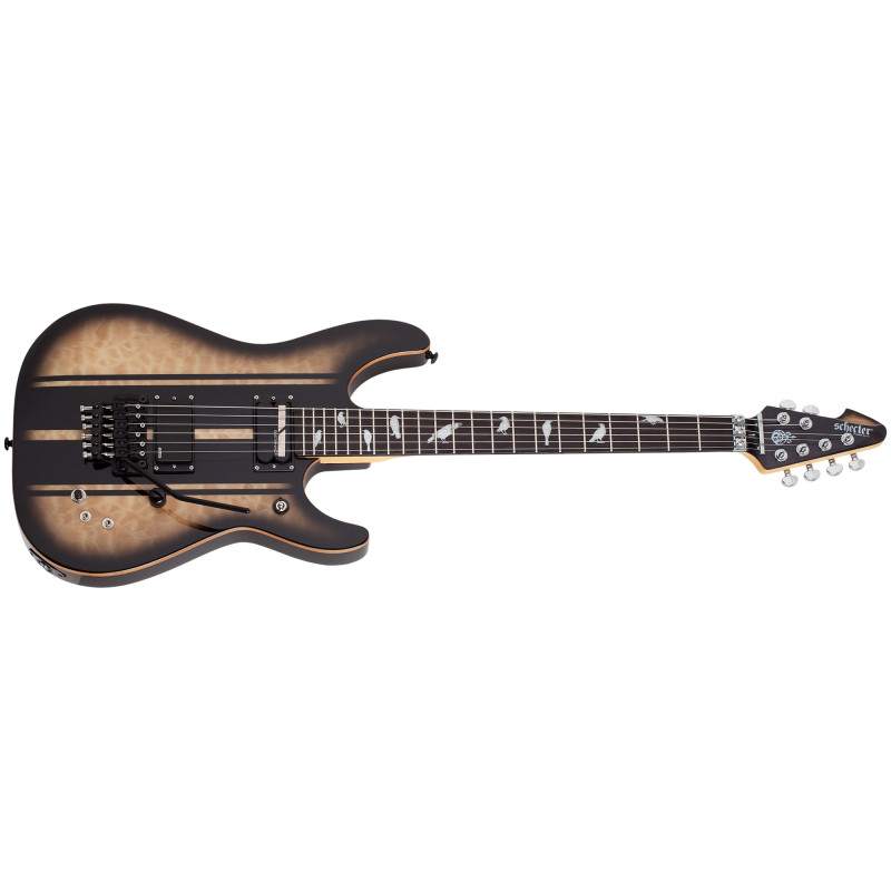Schecter DJ Ashba Natural Black Burst